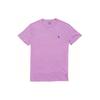 Polo Textured Logo Embroidered Crew Neck Short Sleeve T-Shirt Men Tops Bright-Pink 710624699-081