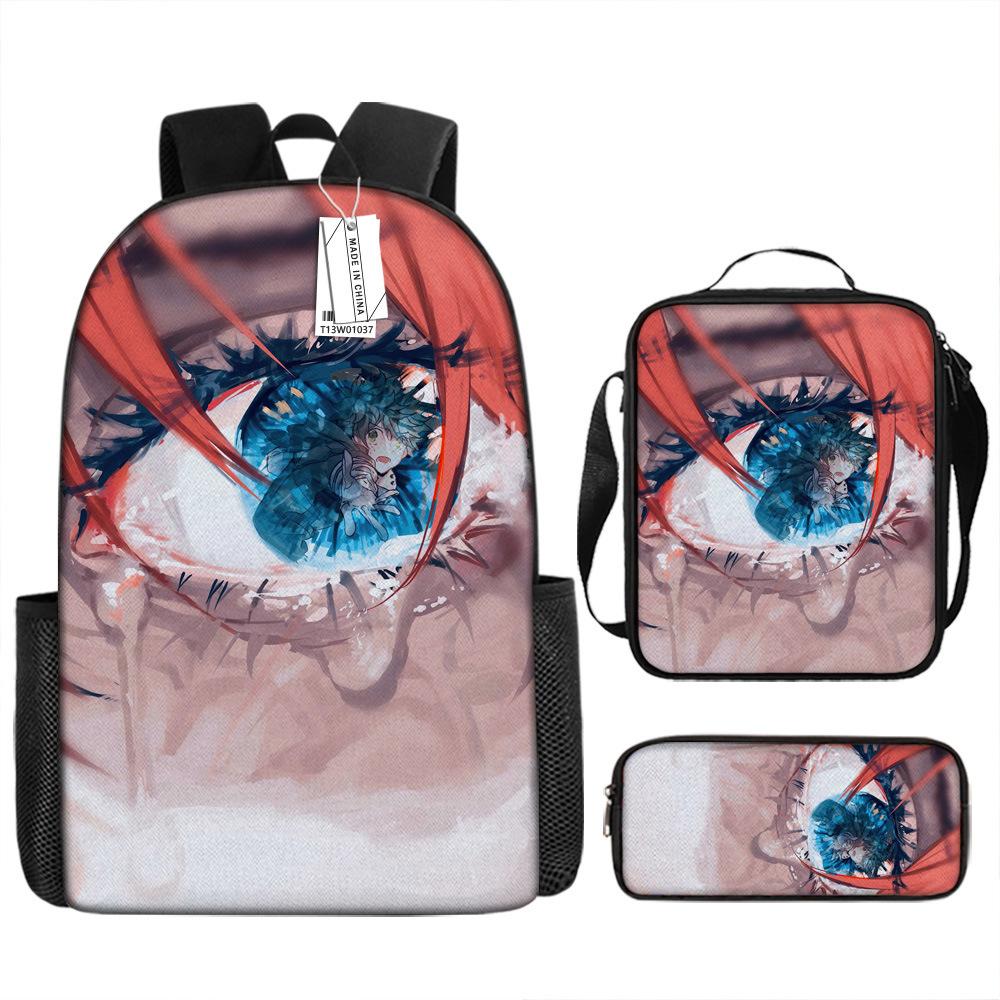 My Hero Academy Backpack Large Capacity Student School Bag Anime