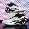Basketball Shoes Men's Professional Training Wade High-top Shoes Rebound Shock-absorbing Sports Shoes Personalized Actual Combat Wear-resistant Floo