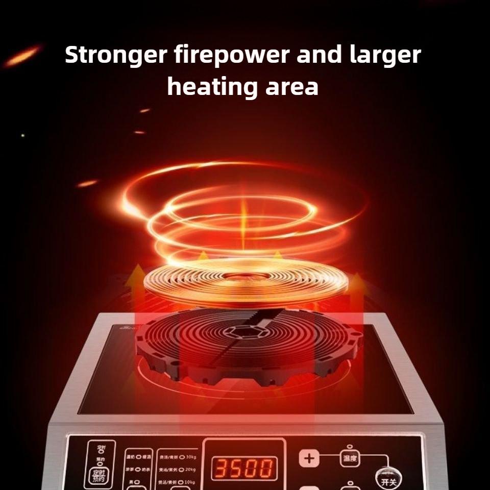 3500W/4200W/5000W Kitchen Cooking Appliances High Power Commercial Induction Cooker Hotel Canteen Dedicated Heating Stove