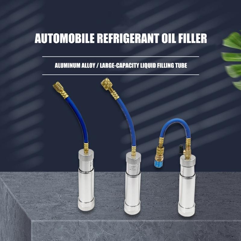 Professional Automotive Refrigerants Changer AC Oil Dye Injector For Car Air Conditioning Maintenance And Repair