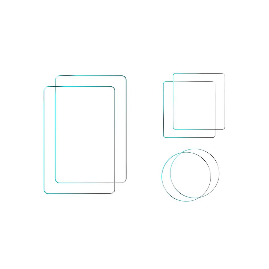 6pcs Screen Protector for Camera Tempered Glass Screen Cover 2* Lens Protectors 2* Front Screen Protectors 2* Back Screen Protectors Anti-Scrach