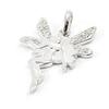Les Trésors De Lily [D6755] - Silver Pendant 'Tinkerbell' White