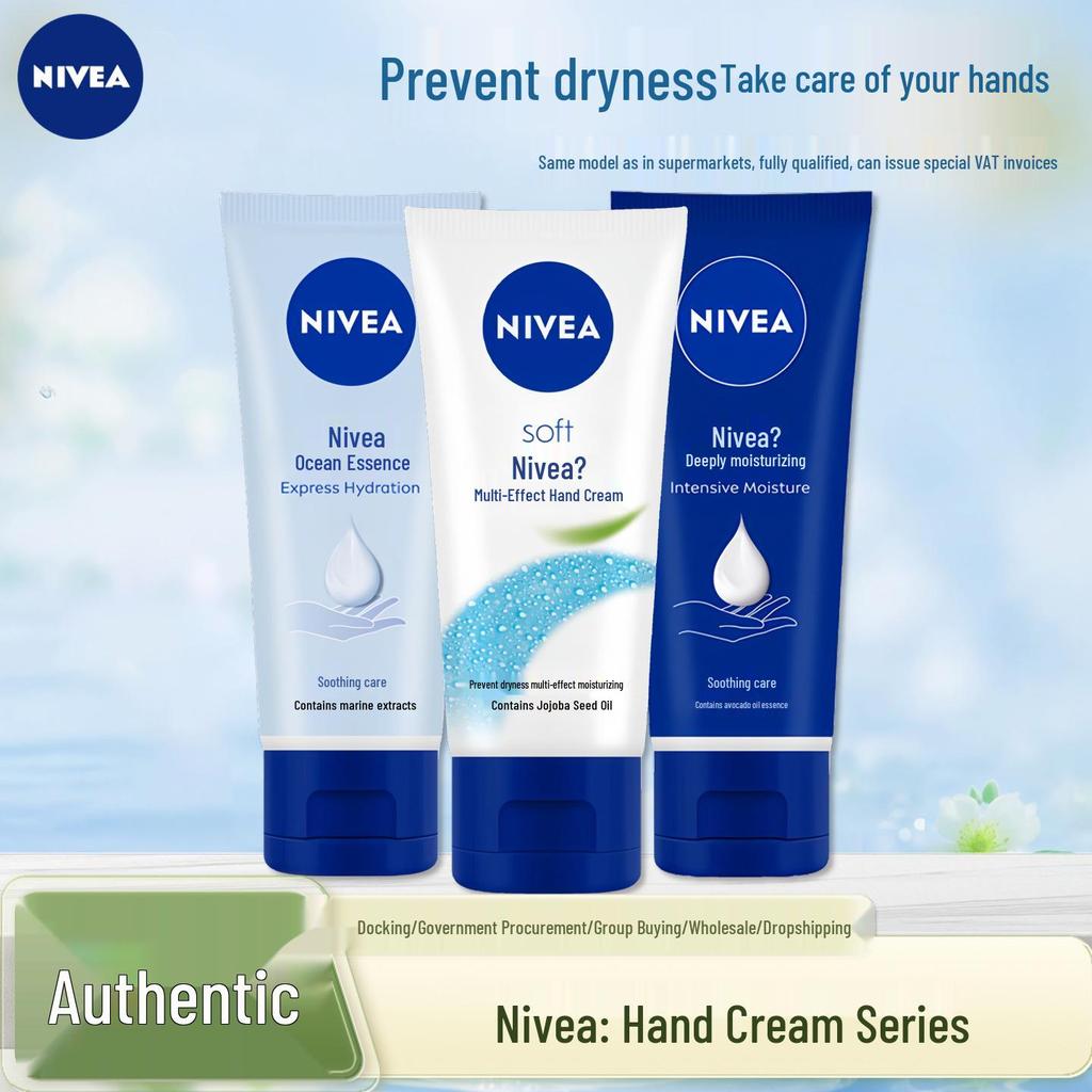 Nivea Winter Handcreme: Feuchtigkeitsspendende Pflege mit Multi-Effekt zur Vorbeugung von Trockenheit.