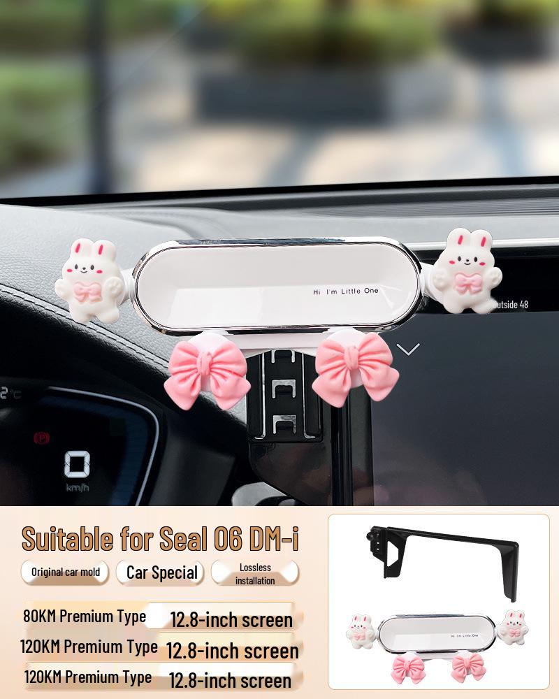 Compatible with BYD Seal 06dmi Mobile Phone Car Navigation Mount Display Screen Center Console Interior Decor.