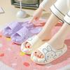 Fashion Sandals Junior Cartoon Shoes for Women 2024 Animal Summer Anime House Woman Slippers Cloud Home Slides Indoor Easy Wears Shoe 39