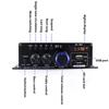 AK380 800W 12V Home Car Hifi Power Bluetooth Amplifier Stereo BASS Audio Amp Speaker Class D Home Theater Car Home Sound Power Amp