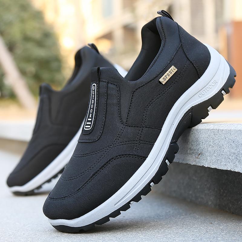 Men's Shoes, Versatile Men's Lightweight Wear-Resistant Running Shoes, Slip-On Mesh Hiking Shoes, Comfortable Sports Shoes for Men, Breathable Men