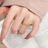 Golden Small Daisy Flower Ring - Light Luxury, Fresh Summer, Hawaiian, Niche Design, Versatile Finger Ornament