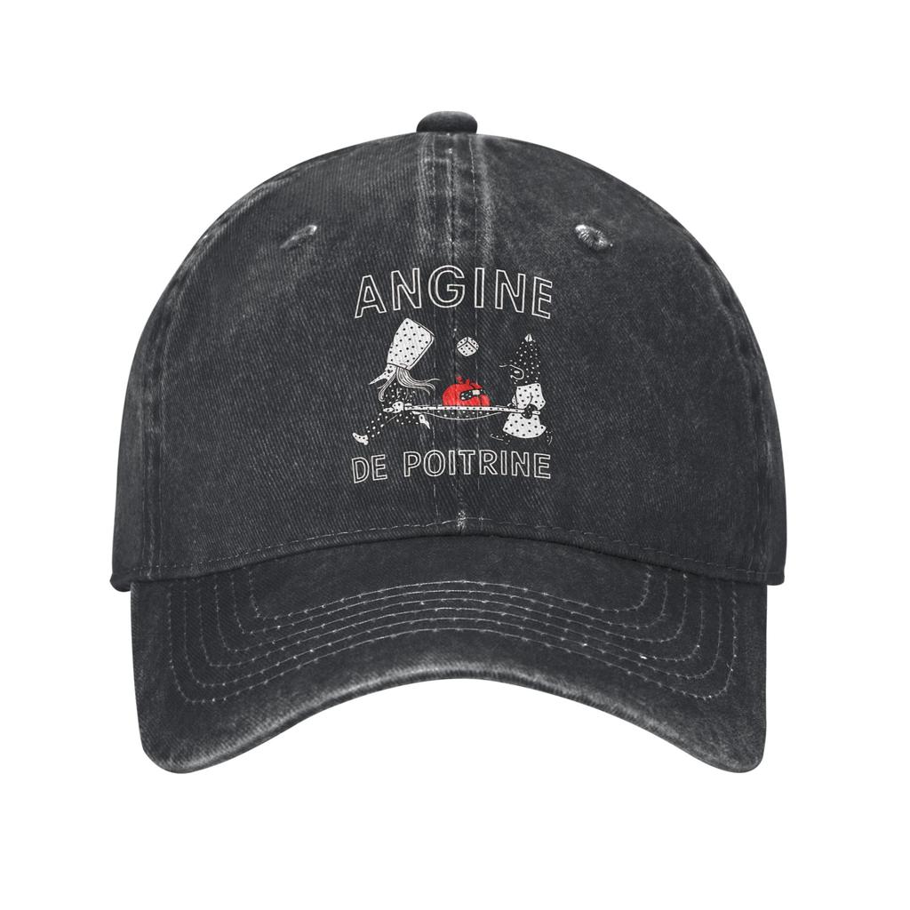 Angine De Poitrine Band Trucker Hats Outfit For Unisex Women Baseball Caps  Fashion Wear Sun Caps Adjustable