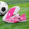 Kid's Football Boots Rubber Soft Soled Outdoor  Youth Football Shoes Boys and Girls Competition Professional Training Football Shoes