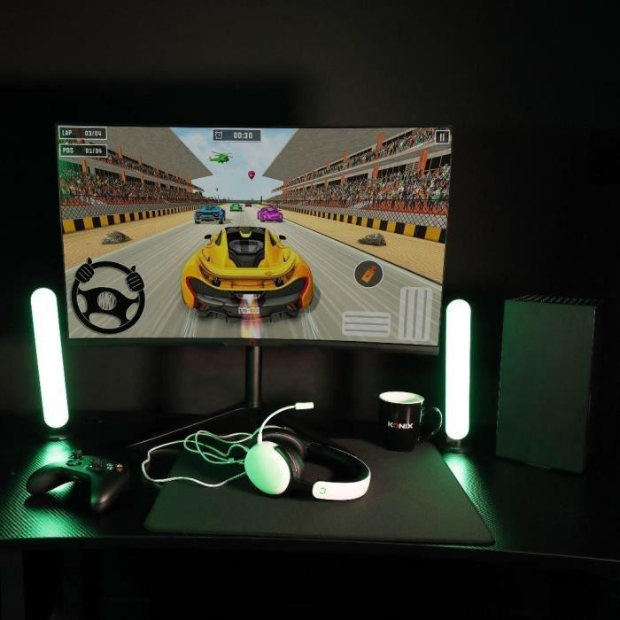 Casque gaming circum-aural filaire - KONIX - Nexus Xbox Series X|S - Haut-parleurs 40 mm - Microphone - Jack 3.5 mm - Câble 1,5 m