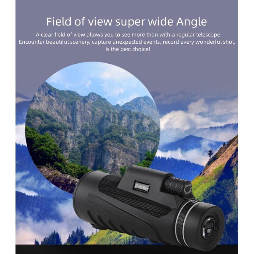 100x80 Professional Full Set HD Pocket Telescope Portable Optical Telescope Low-light Night Vision Outdoor Photography