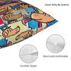 D-Dog Man DogmanS Movie Comic Pillow Cover  Morden Pillow Case For Sofa Home Decoration Print Pillowcases Gift