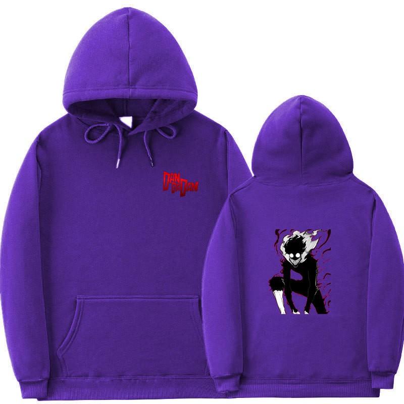 Dandadan Anime Inspired Oversized Hoodie Men Women Streetwear Casual Sweatshirt Fall