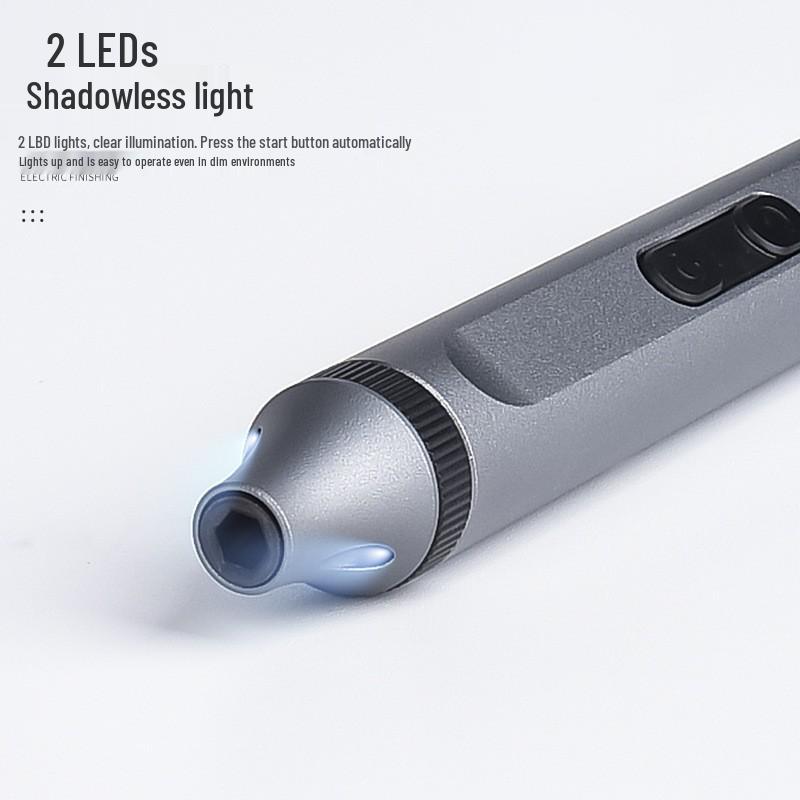 Rechargeable Electric Precision Screwdriver: 50-in-1, Silent, Long Battery Life, Portable Tool