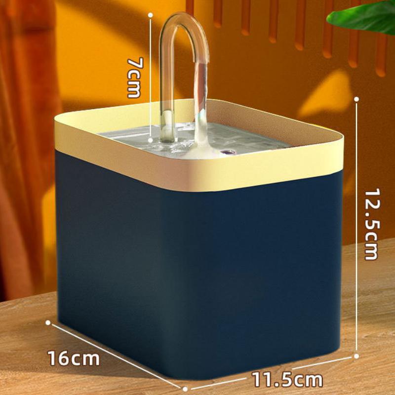 Pet 1.5L Circulation Filtration Water Fountain Automatic Filter USB Electric Silent Cat Drinking Supplies For Cats And Dogs