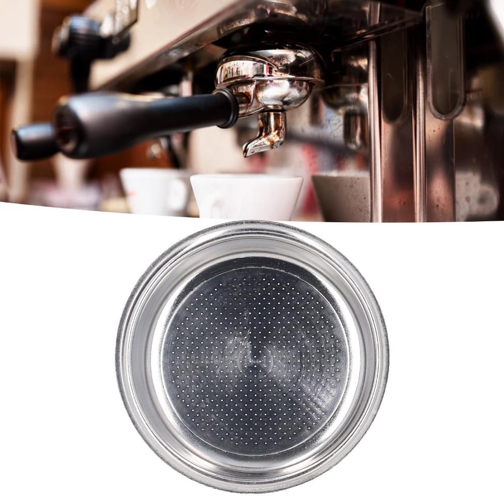 Stainless Steel Stainless Steel Coffee Filter Basket Porous Design Coffee Filter Bowl Home Use