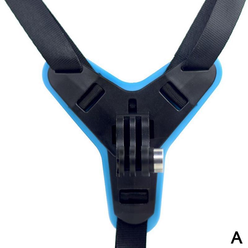

Motorcycle Helmet Chin Mount Holder for GoPro Hero 8 6 5 Stand Camera Accessories синій