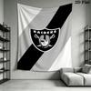 Las Vegas Raiders Wall Tapestry Aesthetic Wall Hanging Printed Fabric Blanket Decorative Tapestries for Bedroom Living Room Home Decor