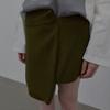 LCDC™ Double Layer Knit Skirt (Khaki)