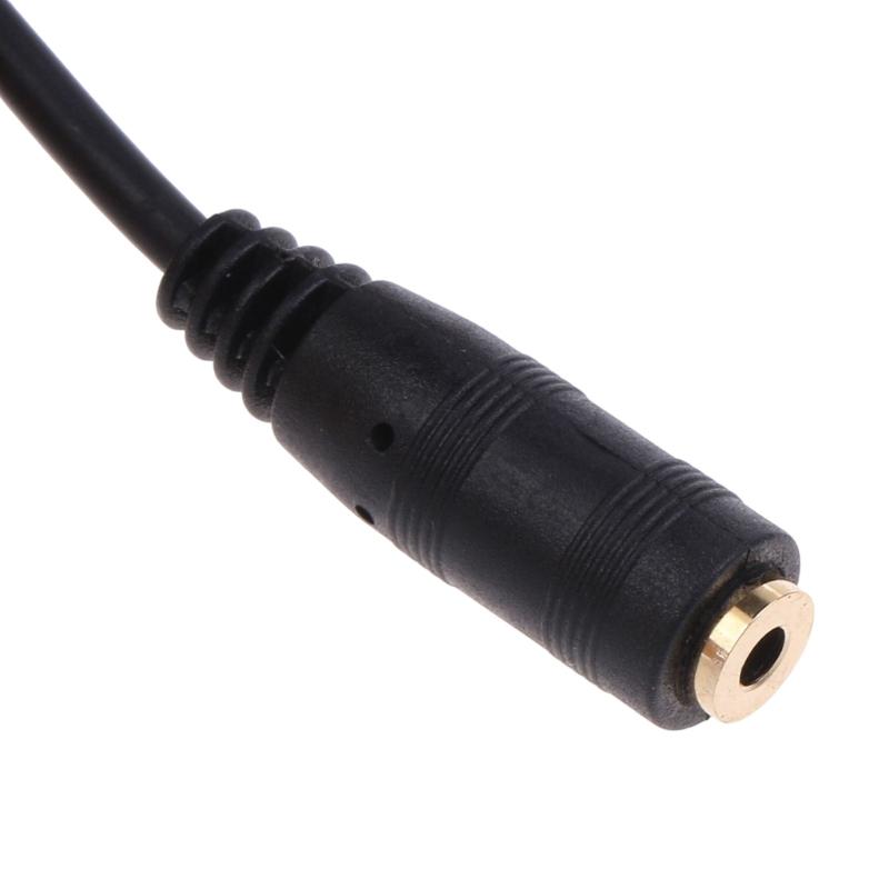 2,5mm AUX-Kabel Klinke Stecker auf Buchse Audiokabel 2,5mm Lautsprecherkabel für Kopfhörer Audio Ersatzkabel Adapter