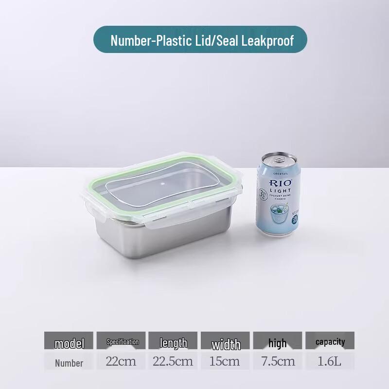 Shengxinhui 304 Stainless Steel Food Storage Container
