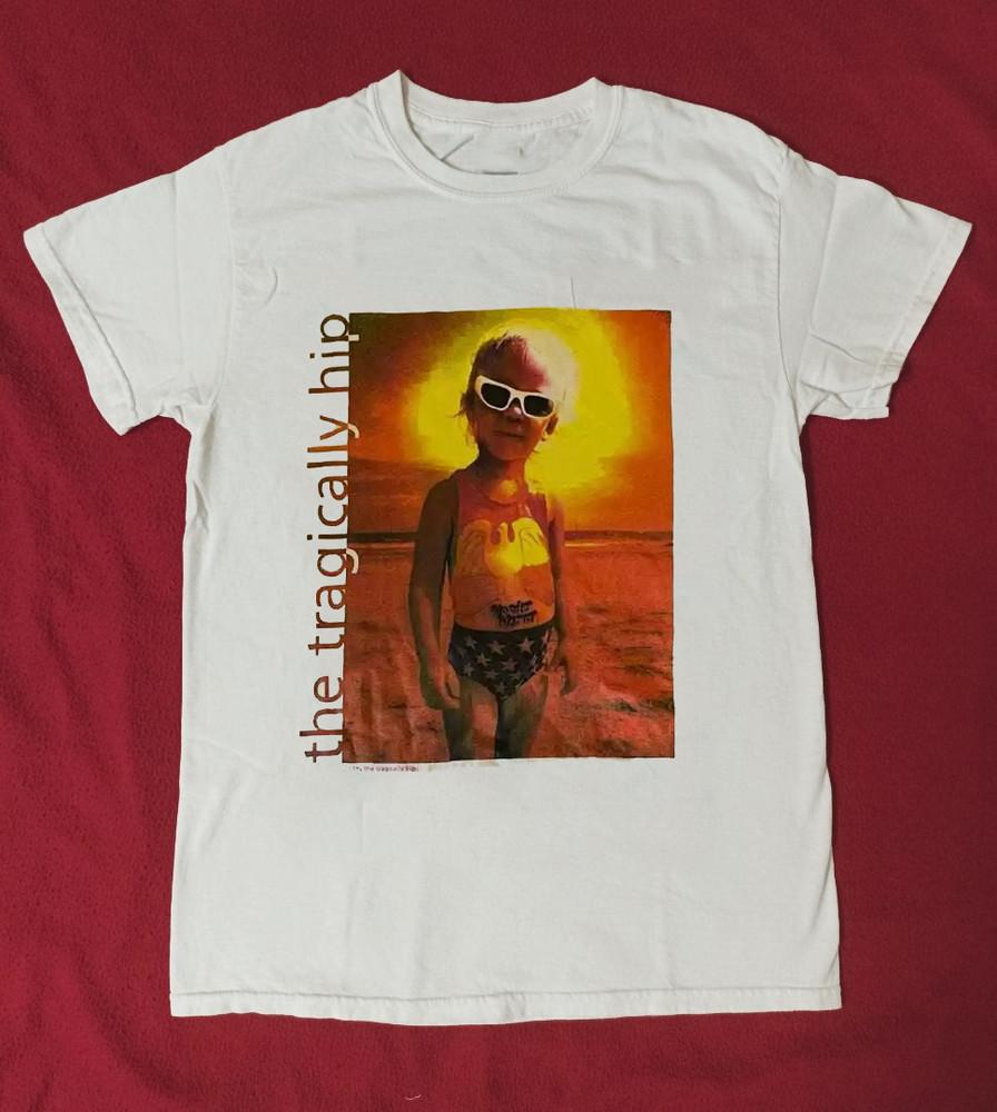 

The Tragically Hip Band Unisex White Cotton T Shirt Full Size S-5XL Unisex T-Shirt M