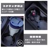 KENASTA Car Set of Silicone Suitable for All Cars Non-Slip Coasters, 2, Anti-Slip, Scratch-Resistant, Vibration-Dampening, Material, Round, 8.1cm