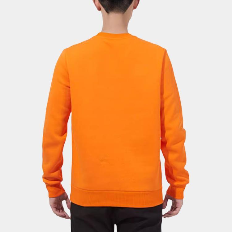 Puma Protec.t Crew Sweatshirt With Front Zip Pocket Men Sweatshirt Orange 534404-29