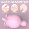 9Speed Sex Toys For Women Vibrators Adult Games Super Vibration Tongue Licking G-Spot Clitoral Stimulation Imitation Rose Design