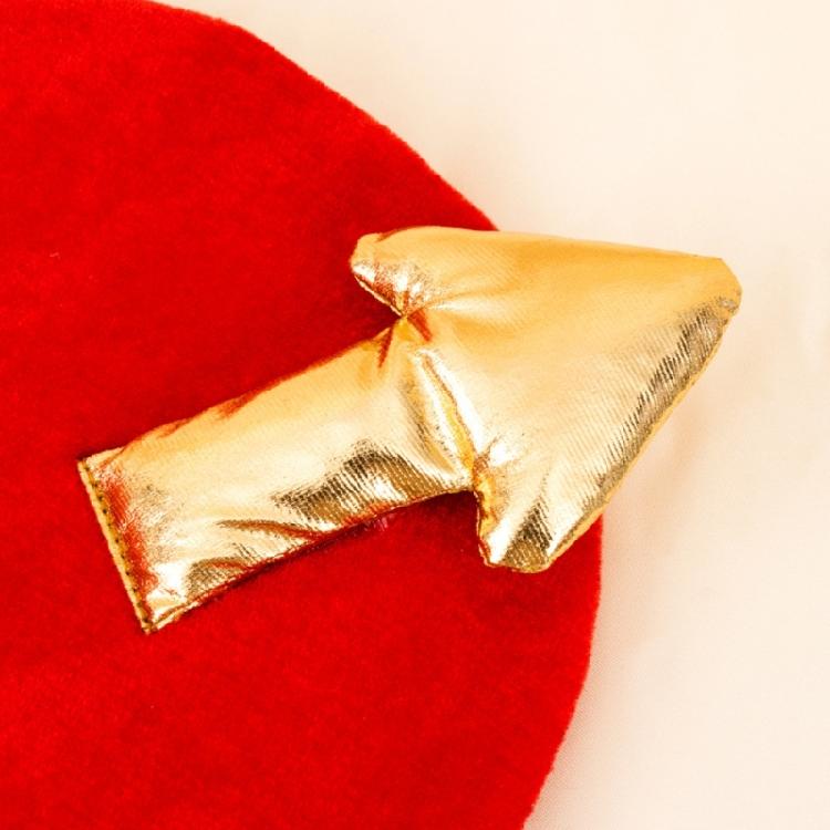 3D Kjærlighetspil Liten Hatt for Maskerade Søt Valentinsfest Hatt Morsom Hodepynt Hatt