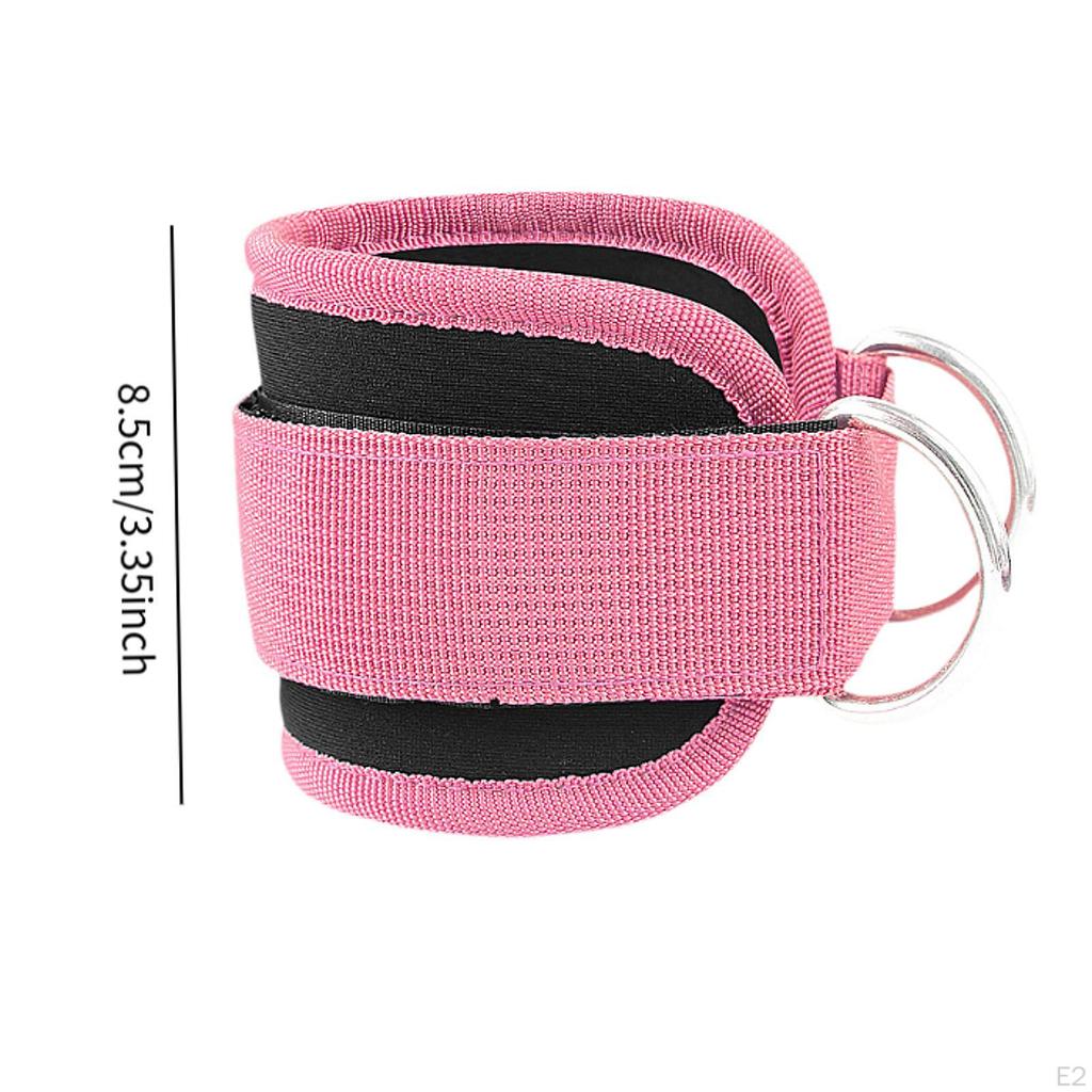 Ankle Strap Cuff for Kickbacks Leg Resistance Band Home Lower Body Exercises
