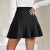 Women's Color Corduroy Skirt Fashion Sweet High Waist Umbrella Skirt
