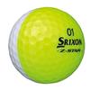 DUNLOP Golfové míčky SRIXON DIVIDE 2023 Model 1 tucet Z-STAR (12 kusů) Žlutá/bílá