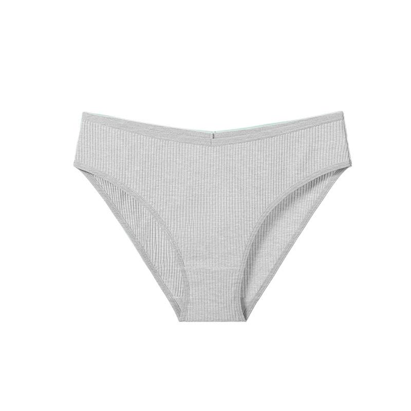 Girls' Panties with Breathable Crotch Pure Cotton Thread Mid Waist Comfortable Sexy Lifting Buttocks Women's Underwear