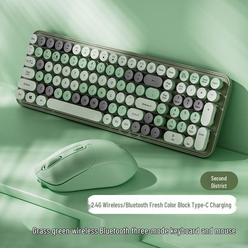 Bluetooth Wireless Keyboard & Mouse: Multi-Device, Rechargeable, Silent, Portable for Computers, Laptops, Tablets, Phones.