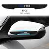 4pcs Car Door Edge Protector Stickers Anti Collision Guards Strip For Ford Fiesta Kuga Mondeo Mustang S-MAX C Max Ranger mk4 mk5