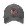 Macho Unisex Randy Savage Supernova Denim Fabric Cap Casual Baseball Caps Adjustable Hat Summer Unisex Baseball Hats