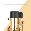 Alto Saxophone Wind Instrument Parts End Cap Alto Sax End Plug Bent Neck Button B Flat Musical Instrument Sax End Plug