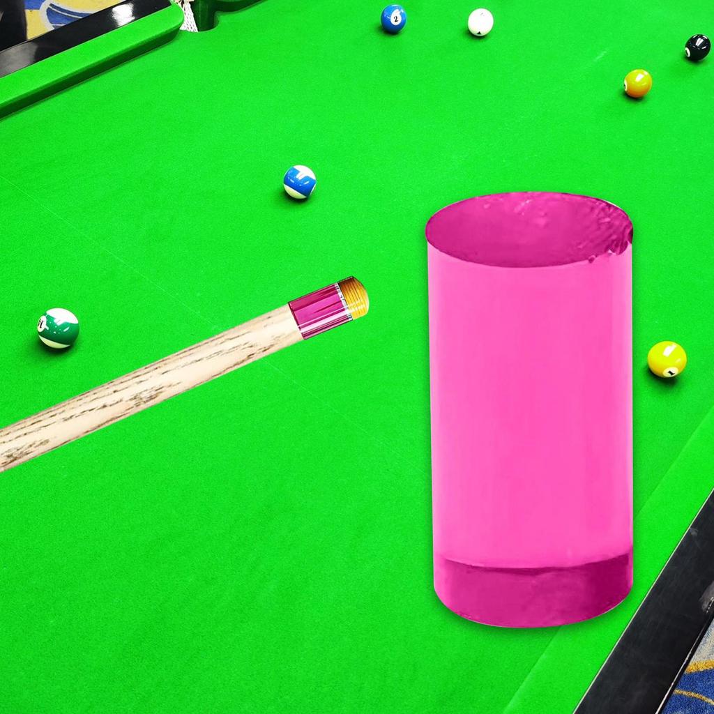 Acrylic Pool Cue Tip, Easy to Install, High Performance, Portable, Billiard Accessories
