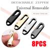 Universal Zipper Puller Detachable Zipper Head Instant Zipper Repair Kits For Zi