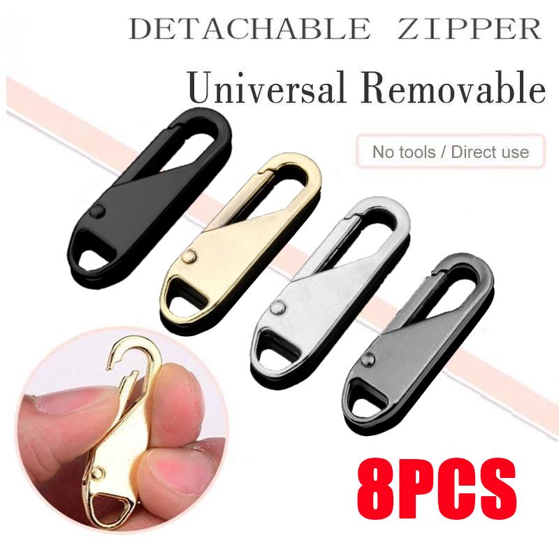 Universal Zipper Puller Detachable Zipper Head Instant Zipper Repair Kits For Zi