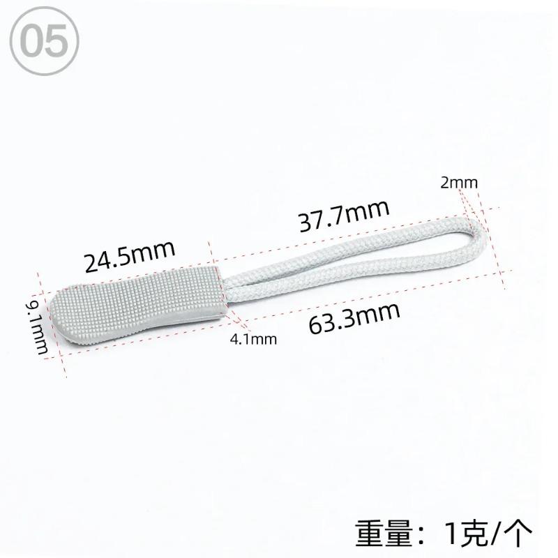 20Pcs TPU Environmentally Friendly Zipper Head Replacement Clip Broken Buckle Fixer Zip Cord Bag Suitcase Tent Zipper Head