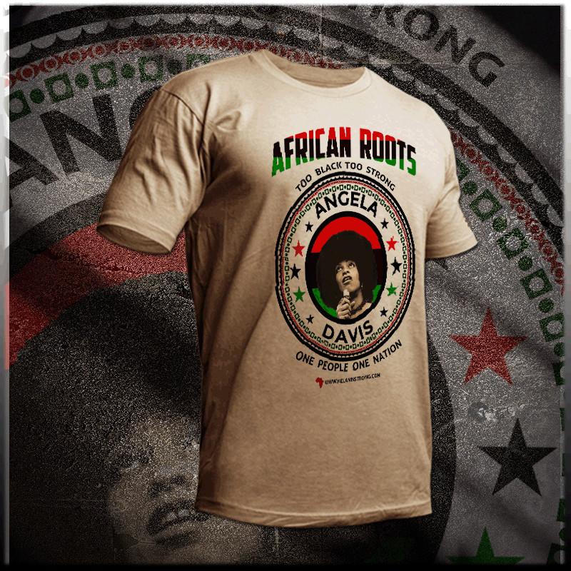 

Angela Davis T-Shirt Black History Month Panafrican Civil Rights Melanin pride 4XL