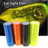 Gloss Transparent Light Black Smoke PVC Film Tint Headlight Taillight Wrap Cover Film Foil Sticker Cover Car Styling 30X200cm