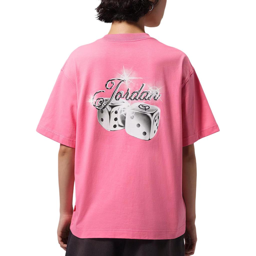 Jordan As W J Brk Ss Gf Gfx Tee Dice Sports Casual Crew Neck Short Sleeve T-Shirt Women Tops IM7351-670