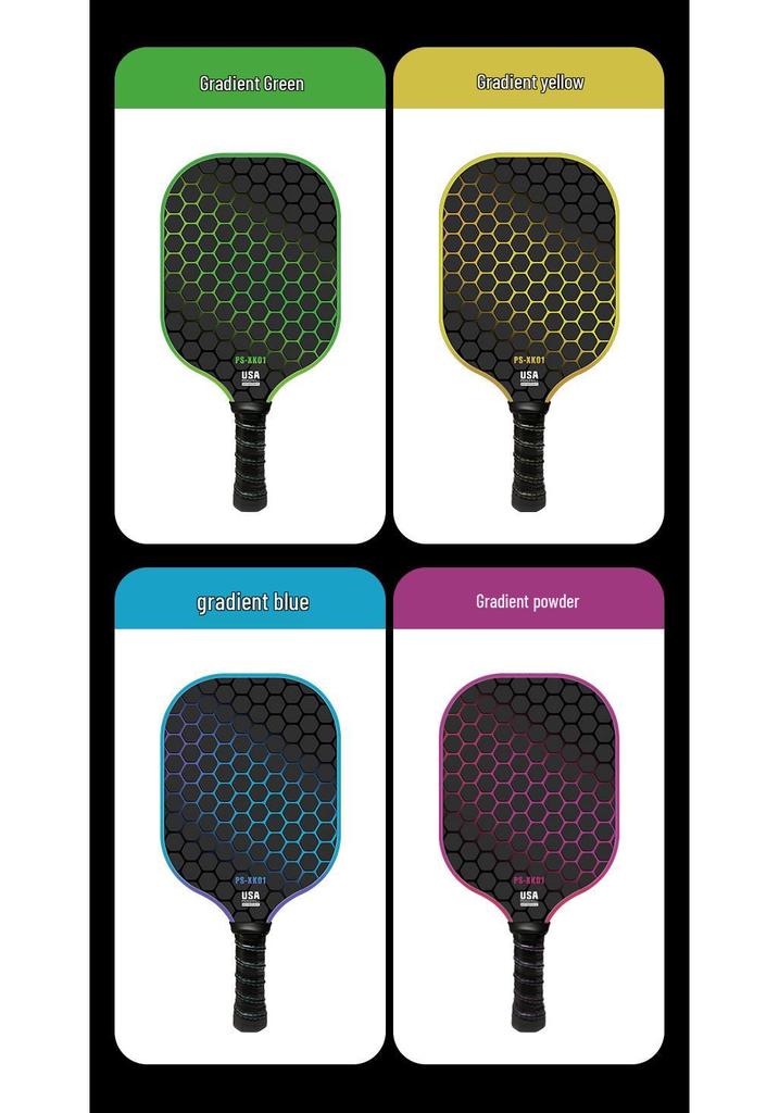 Professional Grade Fiberglass Pickleball Paddle Set