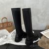 Fashion Winter Platform Women Long Boots 2025 Fashion Elegant Classical Shoes Designer Comfortable New Brand Shoes Snow Knee Boots Mujer