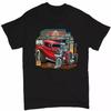 Hot Rod Garage Men's and Women's T-shirts Route 66 Retro Vintage Drag Racing Car Mens